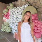 Artificial Luxury‌ Flower Wall Backdrop, Gorgeous 3D Silk Floral Backdrop for Wedding, Baby Shower, Party and Home Decor, Quick Assembly/Storage, Eco ＆ Pet Friendly, 2 pcs, Each Panel 2 * 8 ft