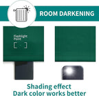 BGment Green Blackout Curtains 84 Inch Length 2 Panels Set, Grommet Thermal Insulated Room Darkening Curtains for Bedroom, Each 46 x 84 Inch