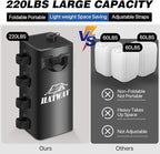 Canopy Water Weight Bag,220 LBS Water Tent Weights Set of 4 Leg Weights for Pop Up CanopyGazebo,Canopies,Tent-4 * 25L-Black