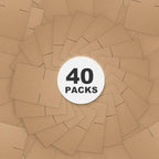 CRUGLA 40 Packs 8x6x6 Shipping Boxes Cardboard Boxes Shipping Box for Business Packaging Thin Box