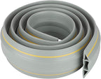 AGPTEK Heavy Duty Floor Cable Cover Cable Protector, 6.5 Ft Floor Cord Protector 3 Channels Floor Cord Cover (Mid Channel 0.93") Contains Cords, Cables and Wires, Good for Office, Home, or Outdoor