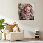 ZXDZSM Personalized Custom Canvas Poster(Unframe,12"X12"): Upload Your Image/Photo - Custom Personalized Photo to Poster Printing, Wall Art Prints ﻿