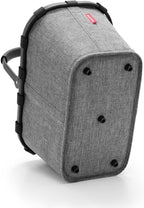 reisenthel carrybag twist silver - Sturdy shopping basket with plenty of storage space and practical inner pocket - Elegant and water-repellent design
