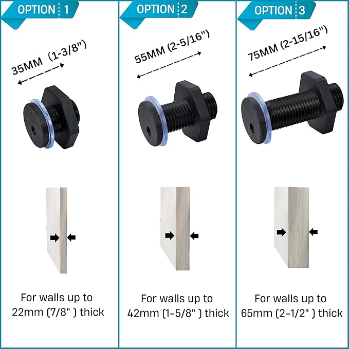 RV Cable Passthrough for Starlink mini, RV Cable Grommet Compatible with Starlink, Ethernet, Coax, Water-Resistant and Anti-Drop RV Cable Routing(Black)