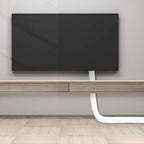 6.6ft - 1 inch White Cable Sleeve, Cable Organizer for Desk PC TV Computer, Wire Protector Cable Wrap Cover, Cord Management for Home Office