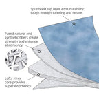 PIG Water Absorbing Kit - Absorbs Up to 16 Gallons per kit - Blue and Gray - PM50501