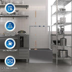 TONGMO Stainless Steel Floor Mop Sink, Mop sink with Cleaning Tool Rack | 19" x 22" x 12"