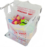 CozyNova Stainless Steel Grocery Bag Holder - Detachable Organizer for Plastic Bags - Perfect for Grocery Store, Farmers Market, and Business Use - Durable and Stylish Metal Shopping Bag Holder.