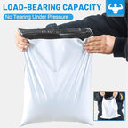 1200 Pcs Poly Mailers Shipping Bags 10x13 Inch Packaging Clothes Polymailers Envelopes Mailing Package Self Seal Shipping Envelopes Waterproof Poly Bags Small Business Supplies Package White
