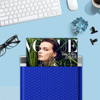 Fuxury Bubble Mailers 8.5x12 Inch 40 Pack Large Bubble Envelopes Opaque Cushioning Mailer for Small Business Mailing Books Clothes Makeup Supplies Royal Blue #2