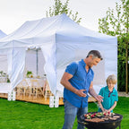 Extra Large 320 lbs White Sandbags Weight Bags for Pop up Canopy Tent, 1680D Heavy Duty Leg Weights Sand Bags Perfectly Matched with White Canopy/Gazebo/Patio Umbrellas, Set of 4