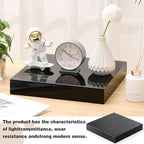 Chunful Black Acrylic Display Box Riser Trophy Base Acrylic Pedestal Stand Block Versatile Trophy Diorama Base and Storage for Photography Props Home Office Decor Showing(12" L X 12" W X 2" H)