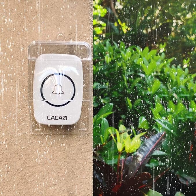 Waterproof Cover For Doorbell Door Button Transparent Button Transmitter