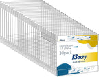 KSacry 30 Pcs Acrylic Sign Holder 11 x 8.5, Horizontal Wall Mount Sign Holders with 3M Adhesive, Clear Plastic Frames Paper Display Sign Holders for Office, Home, Store, Restaurant - No Drilling