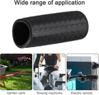 Wheelbarrow Antiskid Handle Cover, Rubber Handle Grips For Truck/Garden Cart/Barrow/Bike, Non Slip/Shock Absorption Round Tube Sleeves, Wheelbarrow Accessories(122 x 33mm)