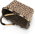 reisenthel carrybag leo macchiato - Sturdy shopping basket with plenty of storage space and practical inner pocket - Elegant and water-repellent design