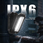Rechargeable Work Light , 7000mAh LED Work Light with Magnetic Base & Hanging Hook, 1200 Lumens Magnetic Work Light IPX6 Waterproof for Job Site, Garage, Workshop, Emergency and Camping