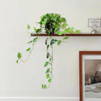 Fake Pothos Hanging Plants, 33" Artificial Hanging Plant, Faux Pothos Vines Hanging Plant Greenery for Home Living Room Indoor Outdoor Decor