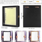 TJ.MOREE Shadow Box for Flowers 8 x 10 Shadowbox Display Case Picture Frame with Glass Window Door Wedding Bouquet Memorabilia Medals Military Photos Memory Box for Keepsakes - Rustic Black