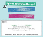 Personalized Vinyl Banner – Vinyl Printed Customizable Banner for Indoor and Outdoor Use (3'x8')