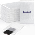 650 Pcs Clear bubble out Bags, 6x8.5 Bubble pouches, Self-Sealing clear bubble mailer bags for Shipping, Packing, Storage, Moving, Cushioning Wrap Bags