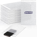 Clear bubble out Bags 12x15.5 Inch Bubble pouches 100/Qty, Self-Sealing clear bubble mailer Bubble bags for Shipping, Packing, Storage, Moving, Bubble Cushioning Wrap Bags for all Fragile China
