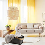 Sadnyy 4 Pcs Metal Wire Storage Basket with Handle Mesh Harvest Durable Vegetables Fruit Basket for Garden Organizing, Kitchen, Countertop, Closet, Bedroom (16 x 9.8 x 7.1 Inch,Black)