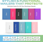 White 10.5x16 Inch Large Poly Bubble Mailers #5 | Padded Envelopes with Self Seal | Air Lined Cushioned Bubble Mailer | Usable Size 10.5x15 | 200 Pack Bulk | Lightweight shipping Bags