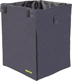 dbest Products Cruiser Cart Deluxe Premium Liner Bag 15. 5" X 17" X 20. 5" (Only Cover, Handcart not Included) Shopping Laundry with Easy Detachable Hook and Loop Attachments.