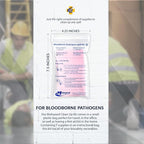 MFASCO Vomit & Bodily Fluid Clean Up Kit - Blood Spill Kits, Body Fluid Spill Kit - Comprehensive Cleanup Solution for Health Hazards and Ready First Aid Kit Spill Management