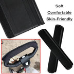 2Pcs 10.82 * 5.51inches Stroller Handlebar Cover,Pushchair Armrest Handle Protector Cover,Pram Bumper Bar Dustproof Handle Gloves Replacement Removable Universal Protective Case Grip Bar Covers