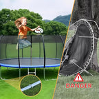 12" Trampoline Stakes Anchors high Wind u Stake for Ground Anchors Heavy Duty Trampoline Anchor Accessories (Silver-8PCS)