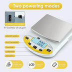CGOLDENWALL High Precision Lab Scale Laboratory Analytical Electronic Balance Digital Precision Scale Pharmacy Jewelry Scale 110V Calibrated(2000g, 0.01g)