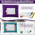 2 Pcs Interoffice Mailer Canvas Transit Sack Zipper Bag 18" x 14" Large Zipper Pouch with Grommet Interoffice Mail Bag (Purple)