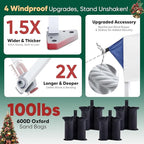 Sekey 10x10 Pop Up Canopy with One Push Setup-Easy Up Canopy with 99% UV Blocking - Instant Outdoor Sun Shade for Events, Parties, Camping- Commercial Gazebo with Weight Bags,Wind Proof&Waterproof