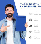 Royal Blue Large Poly Bubble Mailers 12x15 inch | Self Seal Padded Envelopes Cushioned Bubble Mailer | Usable Size 12x15 | WaterProof | Lightweight mailing Shipping Bags | 50 Pack Bulk