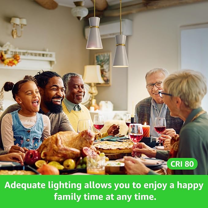 BUBO GU10 LED Bulb 6W Equivalent 50W, 2700K Soft White 650 Lumens, Non-Dimmable GU10 Bulb Replacement for Track Lighting, MR16 LED Bulb for Kitchen, Range Hood, Living Room, Bedroom, 6 Pack