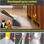Mops for Floor Cleaning, Spray Mop with 400ml Refillable Bottle and 2 Replacement Pads Dry Wet Floor Household or Commercial Hardwood Laminate Tile Ceramic
