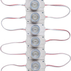 Q QINGCHEN Warm White 3000K 12V LED Module with Lens 2.0W for Light Box with Tape Adhesive Back (20pcs Pack)