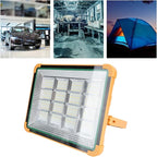 Garosa 300W Portable Solar Work Light Rechargeable LED Light 4 Modes IP65 for Camping Emergency Outdoor Work