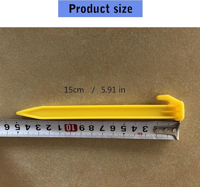 10Pcs Outdoor Campings Anchors Peg Tent Stake Heavy Dutys Beach Tent Peg Anchors Canopies Stake