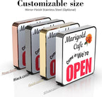 Custom Light Box Sign for Business, Single Sided Advertising Light Box, LED Business Outdoor sign for Storefronts, Bars, Restaurants, Salons, Hotels, Coffee Shops, Waterproof