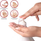 Latalia large Hand Sanitizer Pump 128 fl oz – Pack of 4 with 80% Alcohol Moisturizing Hand Sanitizer Refill Gallon for Home & Office, Unscented Clean Gel, Drying & Non-Sticky for Daily Hand Hygiene