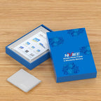 NIUBEE 5x7 Acrylic Frame, Clear Picture Frame 20% Thicker Block,Frameless Acrylic Frames Double Sided,Magnetic frames Display Desktop for Office/Home
