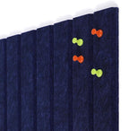 Large Felt Bulletin Board 23x47 Inch, 8pcs Peel and Stick Felt Wall Tiles Modern Push Pin Board for Wall Organization