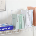 Wire Shelf Dividers - White Closet Organization & Storage Organizer - No Tool Shelf Divider for Wire Shelves - Metal Shelf Accessories – for 12“ Deep Wire Shelves – Tall 12” Height – 4 Pack