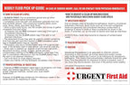 22 Piece Bodily Fluid Clean Up Pack/Bloodborne Pathogen Spill Kit - be OSHA Compliant and Protect from Dangerous Exposure to Blood and Other potentially infectious Materials
