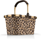 reisenthel carrybag leo macchiato - Sturdy shopping basket with plenty of storage space and practical inner pocket - Elegant and water-repellent design