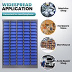 75 Drawers Parts Cabinet for Nuts, Bolts, Screws, Nut and Bolt Organizer with ABS Material Drawer, Bolt Bin Tool Storage Cabinet in Workshop, Garage, Office (75 Drawers)