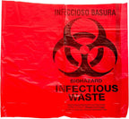 Tier 1 Biohazard Bags with X-Seal Burst Defense (Home use Approved) (40 Gallon) (20 Bags)